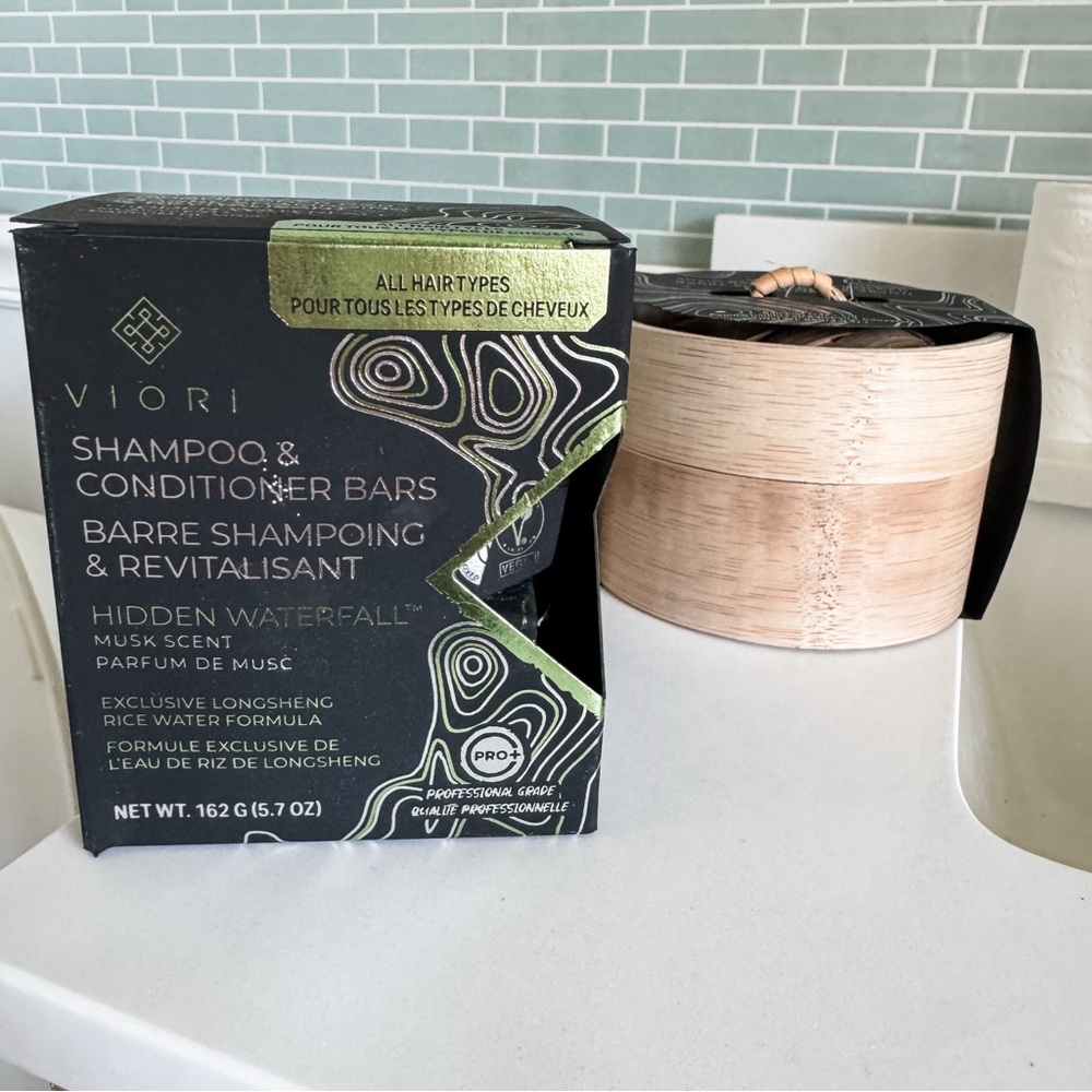 Viori Hidden Waterfall Shampoo & Conditioner Bars